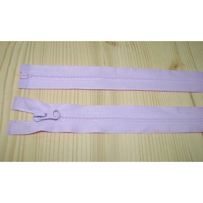Zips kostenný fialová 5mm deliteľný 45cm