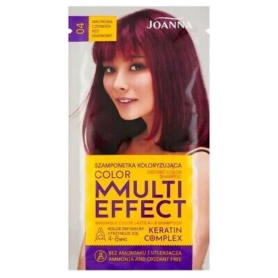 Multi Effect Color farbiaci šampón Malinová červená 004 35 g
