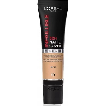 L’Oréal Paris Infallible 32H Matte Cover dlhotrvajúci zmatňujúci make-up SPF25 290 Neutral Undertone 30 ml