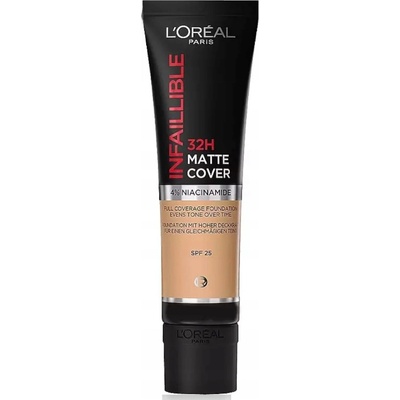 L’Oréal Paris Infallible 32H Matte Cover dlhotrvajúci zmatňujúci make-up SPF25 290 Neutral Undertone 30 ml