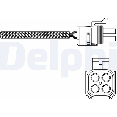 Lambda sonda DELPHI ES20290-12B1 ES20290-12B1