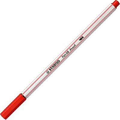 Stabilo Pen 68 brush karmínově červená