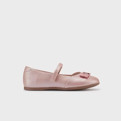 Mayoral Официални нежни балеринки в розово с тесктилна панделка за момиче Mayoral