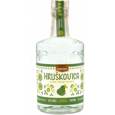 Marsen Hruškovica Traditional 42% 0,5 l (čistá fľaša)