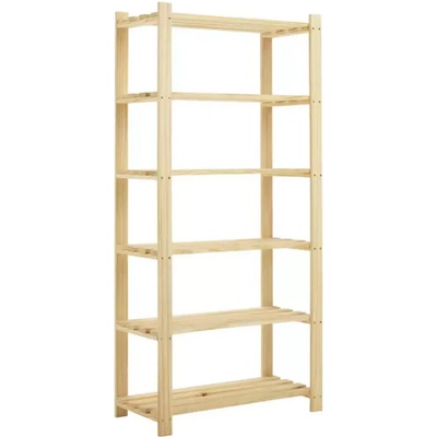 Idea Regál 6 polic nelak
