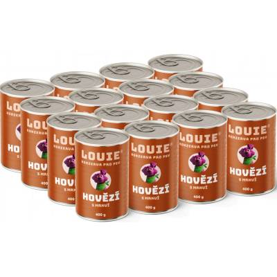 Louie Hovädzie s mrkvou 16 x 400 g