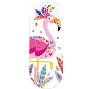 Henry London Magnetic oval bookmark Flaming in feathers