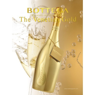 Bottega Prosecco Gold 0,75 l (čistá fľaša)