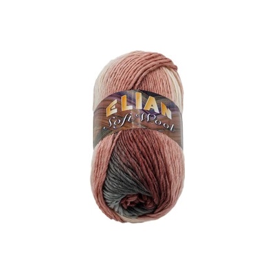 VSV Pletací příze Elian Soft Wool 354 - růžová