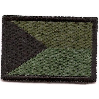 NAVYS Nášivka ČR vlajka velká ZELENÁ (65mm)