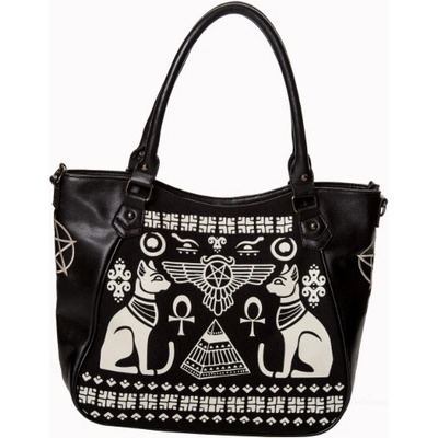 Dámská taška kabelka retro rockabilly pin-up Banned Black Anubis Bag