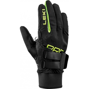 Leki Ръкавици Leki PRC Shark Gloves - Black / Neon Yellow - размер 6 (EU) (202-4893-0111)