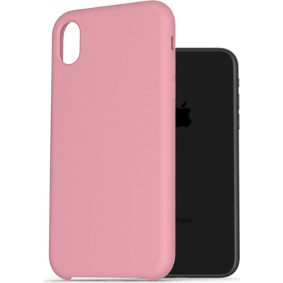 AlzaGuard Premium Liquid Silicone Case iPhone Xr ružové