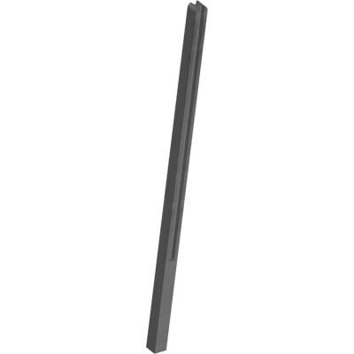 Sloupek plotový průběžný H 2 m přírodní – 2750×115×125 mm