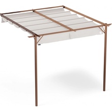 Blumfeldt Pantheon Wall Pergola, nástěnná pergola, 3 x 3 m, (GDI17-PantheonW3x3G)