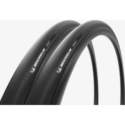 MICHELIN Sada 2 silničních plášťů Michelin Pro 5 700x25c Black s měkkou patkou