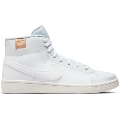 Nike Маратонки Nike Court Royale 2 Mid Top Trainers - White/White