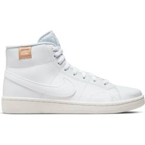 Nike Маратонки Nike Court Royale 2 Mid Top Trainers - White/White