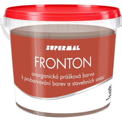 Fronton prášková farba do stavebných zmesí 0261 800 g stredne hnedá