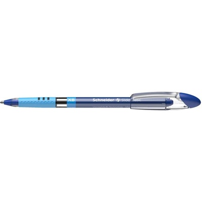 Schneider Химикалка, 0, 7 мм, капачка, SCHNEIDER "Slider Basic XB", синя 151203 (151203)