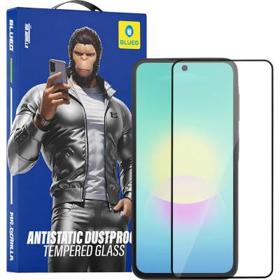 Blueo Стъклен протектор за Samsung Galaxy A27 5G / A37 5G / A57 5G - 2.5D Silk Full Cover HD Glass - Blueo - Черен