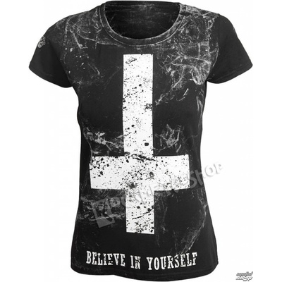 hardcore tričko Amenomen believe in yourself Čierna