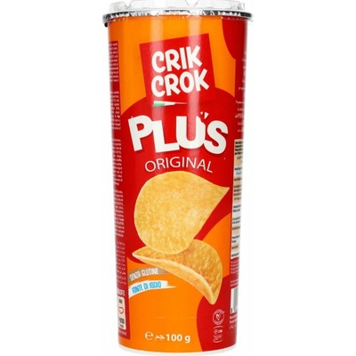 Crik Crok Plus zemiakový snack original 100 g