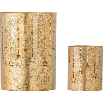 Bloomingville Mista Свещници за чаени свещи, златисти, 2 бр (82068436)