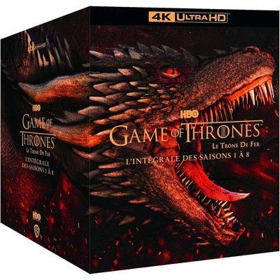 Hra o trůny kompletní kolekce 8 sérií 4K UHD BD