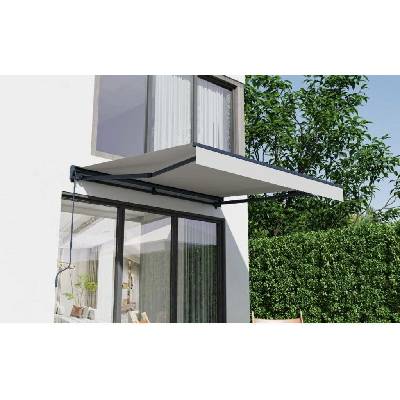 BestBerg BBSU-E295LG Elektrická markýza 295 x 250 cm světle šedá