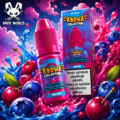 Kurwa Collection Blueberry Cherry Cranberry 10 ml 20 mg