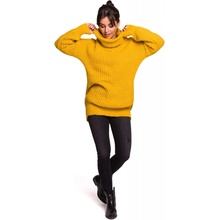 BK030 High neck pullover sweater honey