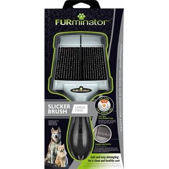 Furminator kefa Dog Cat Slicker Brush L tvrdá