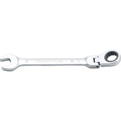 BGS Ráčnový očkoplochý klíč kloubový 19 mm BS6719