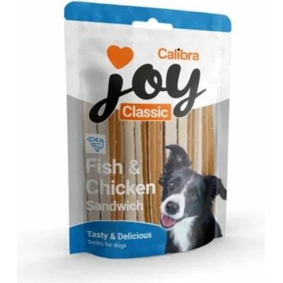Calibra Joy dog Fish&Chicken Sandwich pochúťka pre psov 250 g