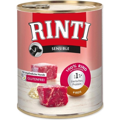 Rinti Sensible hovězí a rýže 800 g