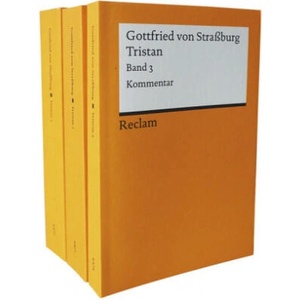 Tristan, 3 Bde. | Gottfried von Straßburg, Rüdiger Krohn, Rüdiger Krohn (ISBN: 9783150300572)