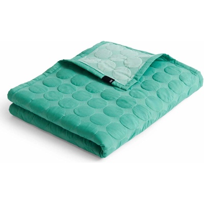 HAY Pléd Mega Dot Organic sea green 260x260