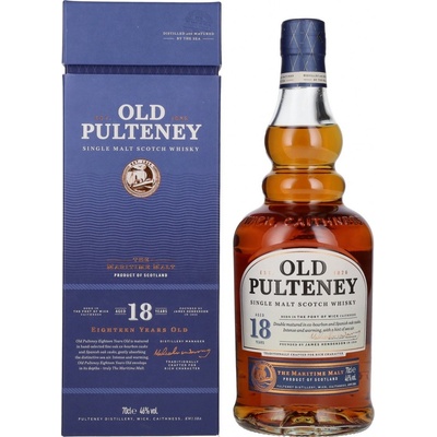 Old Pulteney 18y 46% 0,7 l (karton)