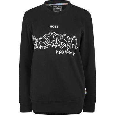 HUGO BOSS Блуза Boss Women's W Haring Crew Sweatshirt - Black