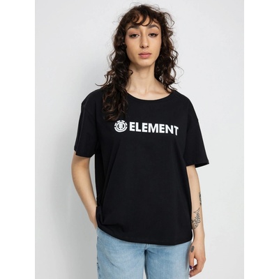 Element LOGO FLINT dámske tričko s krátkym rukávom BLACK