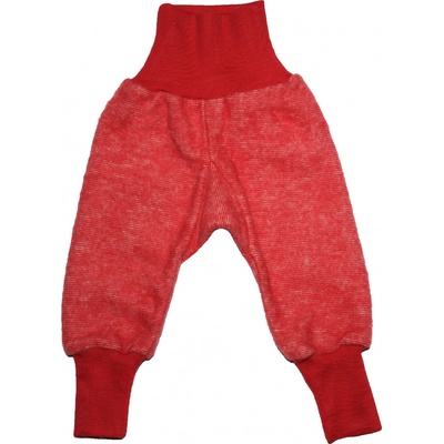 Cosilana Rostoucí dětské kalhoty merino fleece červené