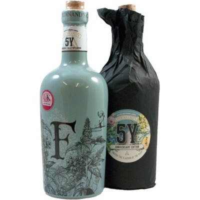 Ferdinand's Saar Dry Gin 5th anniversary 45% 0,5 l (holá láhev)