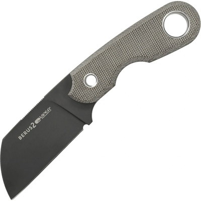 Viper BERUS2 Sheepfoot Black PVD M390, Green Canvas Micarta, Kydex VT4014DCG
