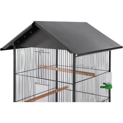 Vidaxl klec se stříškou 66 x 66 x 155 cm