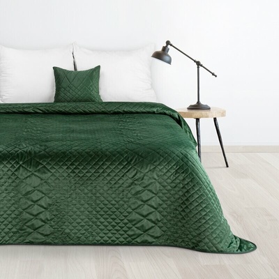 Takoy DESIGN 91 Prehoz LUIZ 3 zamatový prešívaný s geometrickým vzorom-HF-405268 220 x 240 cm