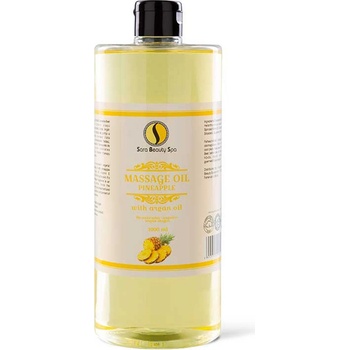 Sara Beauty Spa přírodní rostlinný masážní olej Ananas 1000 ml