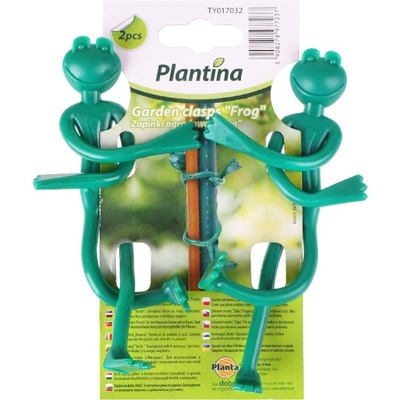 PLANTINA Záhradné spony Žaba 2 ks