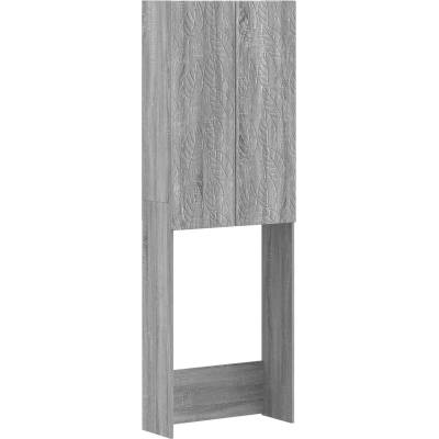 vidaXL Тоалетна Шкаф DELFT Сив Сонома 66 x 25, 5 x 190 см (897141)