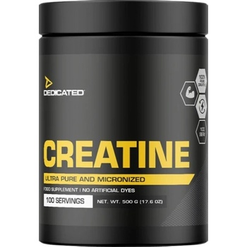 Dedicated Nutrition Creatine Monohydrate | Ultra Pure And Micronized [500 грама] Неовкусен
